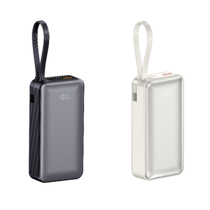 Tùy chỉnh 22.5W Bulit-in cáp cho iPhone Type-C Cáp pdcharger 10000mAh Nhà cung cấp điện của sạc nhanh cáp nhanh ngân hàng điện - Product Image 1