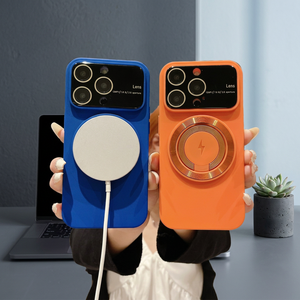 Okris - Funda Magnética Antigolpes para Teléfono Móvil con Diseño de Gato Pintado al Óleo, TPU+PC - Product Image 3