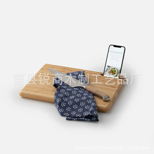 เขียงไม้ไผ่ชาร์ป บิสซิเนส 23x29x1.5 ซม. แบบสองด้าน สำหรับใช้ในบ้าน - Product Image 2