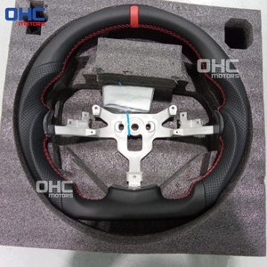 <span class=keywords><strong>Volante</strong></span> de Cuero Completo en Stock en EE. UU. para <span class=keywords><strong>Chevy</strong></span> Corvette C6 2006-2011 Z06 Zr1 con Agarre de Cuero Perforado - Product Image 4