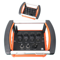 Télécommande radio sans fil universelle 24V avec 4 joysticks, haute et basse vitesse et accélérateur pour engins de construction