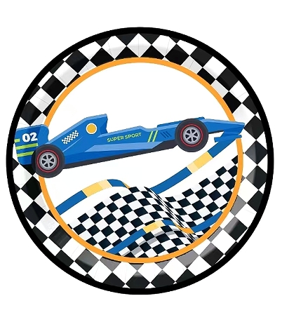 plato de papel de 7 pulgadas