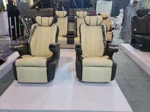 Hoge Kwaliteit Lederen Aero <span class=keywords><strong>Seat</strong></span> Voor Sprinter Vito Elektrische Luxe Vip Bestelwagen Tuning Alphard Model W447 - Product Image 5