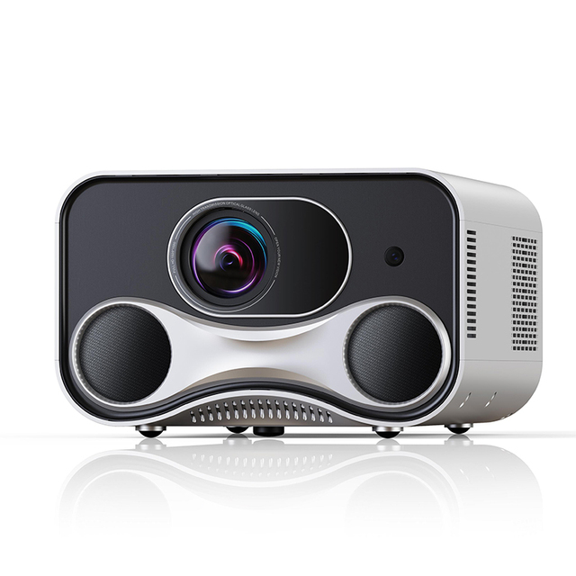 J20 3D 4K 2*10W Speakers 550Ansi Lumens Android 9.0 Smart 1080P LED HDR10 Portable Laser High Brightness Projector