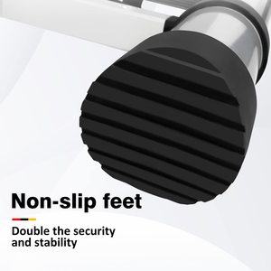 Échelle télescopique pliable en aluminium <span class=keywords><strong>de</strong></span> 4,4 m <span class=keywords><strong>avec</strong></span> design moderne, capacité <span class=keywords><strong>de</strong></span> charge portable <span class=keywords><strong>de</strong></span> 150 kg, crochets <span class=keywords><strong>de</strong></span> <span class=keywords><strong>toit</strong></span> pour utilisation en bâtiment <span class=keywords><strong>de</strong></span> bureaux - Product Image 6
