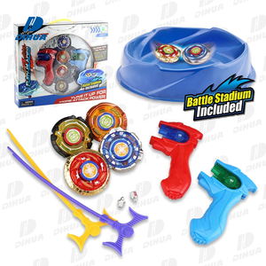 Jeu <span class=keywords><strong>de</strong></span> toupies en métal avec stade pour enfants et adultes, jouet d'équilibre classique pour soulager le stress et la décoration <span class=keywords><strong>de</strong></span> bureau - Product Image 1