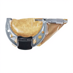 Originele Mitutoyo buitenmicrometer set 0-25mm, 25-50mm, analoge wijzerplaat, geharde & geslepen spindels - Product Image 4