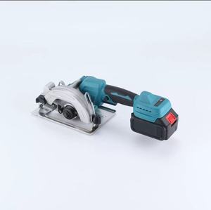 High-Power 5 Inch Industrial Grade Electric <b>Circular</b> Saw Blue 20V Brushless Portable Single Hand for Woodworking Battery-Powered - Product Image 3