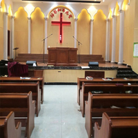 Madera moderna Iglesia púlpito stand diseños para al por mayor