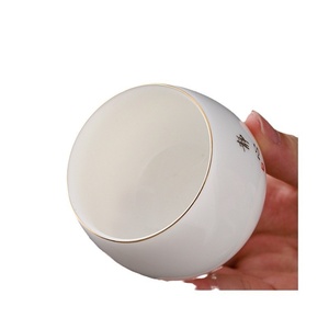 Tasse Maîtresse en Céramique, Tasse <span class=keywords><strong>de</strong></span> Dégustation <span class=keywords><strong>de</strong></span> Thé en Porcelaine Blanche, Usage Domestique, Gravure Personnalisée du Nom, Cadeau, Origine Dehua, Style Chinois - Product Image 5