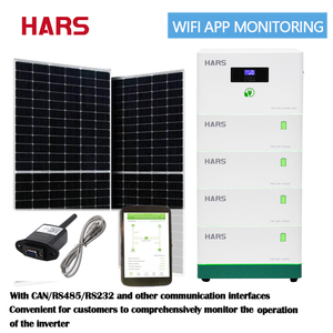 Sistema de almacenamiento de energía doméstico HARS 48V 5.5KW apilable todo en uno fuera de la red - Product Image 3