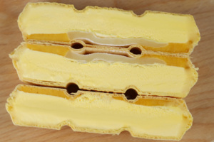 Glace à la crème classique au goût <span class=keywords><strong>de</strong></span> durian, 70g, boîte, glace mochi avec croûte <span class=keywords><strong>de</strong></span> gaufrette, dessert glacé - Product Image 5