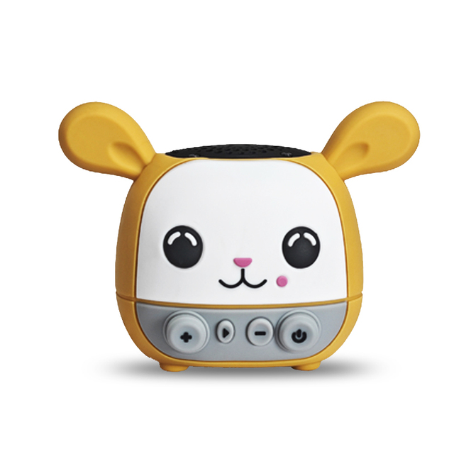 TK400 wireless mini cartoon cute rabbit doll blue tooth speaker portable gift audio bunny BT 5.0 lightweight compact lanyard