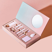 Offre spéciale, coffret cadeau magnétique dégradable personnalisé pour les soins de la peau, pour les cosmétiques, le fond de teint rouge à lèvres, la stratification d'emballages liquides