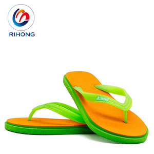 Mùa hè bãi biển đầy màu sắc tên thiết kế trên dây đeo Logo EVA cao su duy nhất tùy chỉnh <span class=keywords><strong>Flip</strong></span> <span class=keywords><strong>Flops</strong></span> - Product Image 1