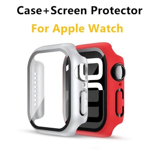 เคสป้องกันหน้าจอสำหรับ <span class=keywords><strong>Apple</strong></span> <span class=keywords><strong>Watch</strong></span> S9 <span class=keywords><strong>S8</strong></span> S7 S6 S4 S5ฝาครอบแบบแข็งสุดหรู - Product Image 2