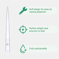 Pipette universelle de transfert stérile à usage unique en plastique pour laboratoire, avec boîte, 1250 µl, vente en gros