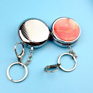 Lanson Portable Poche Mini <span class=keywords><strong>Miroir</strong></span> À L'intérieur En Métal Petit Cas Sublimation Pilulier Porte-clés Avec <span class=keywords><strong>Miroir</strong></span> À L'intérieur - Product Image 6