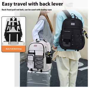 Mochila escolar <span class=keywords><strong>de</strong></span> alta capacidad 2025, diseño <span class=keywords><strong>de</strong></span> protección <span class=keywords><strong>de</strong></span> la columna vertebral, tela Oxford, <span class=keywords><strong>Anime</strong></span> <span class=keywords><strong>de</strong></span> nailon para niños y niñas <span class=keywords><strong>de</strong></span> escuela <span class=keywords><strong>secundaria</strong></span> primaria - Product Image 4