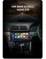 Kablosuz Carplay Android Auto 10.25" Android 16 Araç Radyosu BMW E39 E53 M5 1995-2003 GPS Navigasyon 4G WIFI IPS Ekran