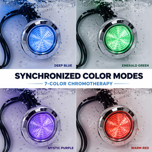<span class=keywords><strong>Kit</strong></span> d'éclairage LED synchronisé pour spa avec contrôleur |   Système d'éclairage RGB professionnel DC12V pour spas et baignoires - Product Image 3