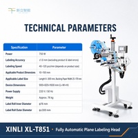 Cabezal de Etiquetado Automático para Línea de Producción de Cintas Transportadoras, Equipo de Etiquetado Autoadhesivo para Cajas, Cartones y Tarjetas