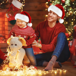 Chapeau de Noël, chapeau de Père Noël chapeau de vacances de Noël pour adultes unisexe <span class=keywords><strong>velours</strong></span> confort Noël nouvel an fournitures de fête de vacances festives - Product Image 5