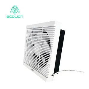 Ventilador de escape de plástico para cocina y baño, 12 pulgadas