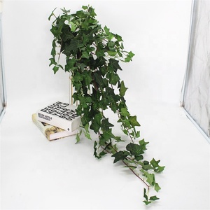 J-3087 OEM al por mayor colgante de pared Planta artificial hojas de hiedra ramo para jardín dector - Product Image 3