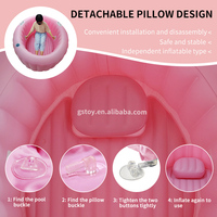 Piscine de naissance gonflable en PVC épaissi pour la maison, baignoire gonflable pour femme enceinte