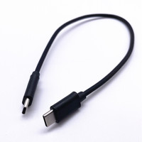 Câble de charge rapide Type-C HL en cuivre pur 0,2 m 1 m, blindé tressé, transmission de données, gaine en silicone TPE, connecteurs en alliage d'aluminium