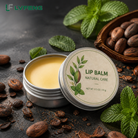 Baume à lèvres menthe cacao OEM ODM 15g, traitement hydratant pour les lèvres, boîte personnalisée, emballage sur mesure, vente en gros