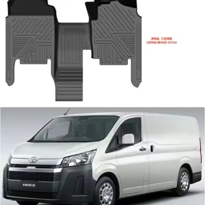 Alfombrilla de Coche para Conducir con la Derecha, Impermeable, de Fábrica, 5D TPE, Marca KQD, para HIACE 2019 - Product Image 3