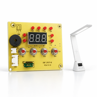 Lampe de lecture LED pliable avec carte de contrôle PCBA à gradation tactile progressive, assemblage PCB OEM ODM pour lampe de bureau ou de table