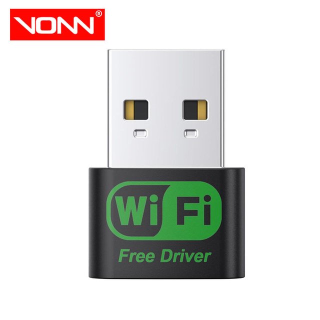 External USB2.0 150Mbps Wireless Adapter Plug and Play with Built-in High Gain Antenna for PC Desktop Laptop Windows in Stock