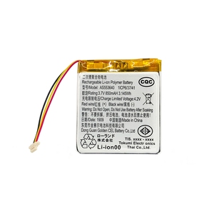 Fábrica de baterías 553640 de 3,7 V 850mAh batería de Lipo de celda con UL2054 CB KC UN38.3 - Product Image 2