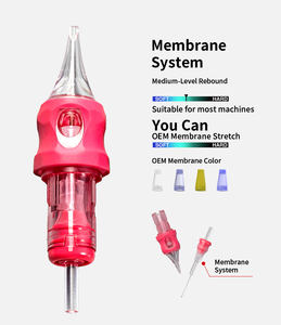 Cartouche d'<span class=keywords><strong>aiguille</strong></span> de <span class=keywords><strong>tatouage</strong></span> professionnelle OEM qualité usine en gros stérilisée tailles <span class=keywords><strong>1RL</strong></span> et 7RL pour le <span class=keywords><strong>tatouage</strong></span> des sourcils - Product Image 2