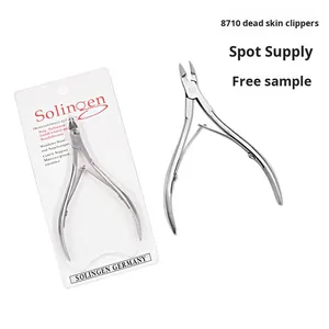 En stock coupe-ongles facile à utiliser en acier inoxydable 8710 <span class=keywords><strong>pince</strong></span> à <span class=keywords><strong>cuticules</strong></span> outil efficace pour <span class=keywords><strong>enlever</strong></span> <span class=keywords><strong>les</strong></span> ongles. - Product Image 1