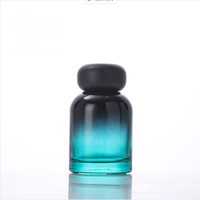 Nouvelle conception de flacons diffuseurs ronds de 7 oz (200 ml) en gros, flacons diffuseurs en verre vides, flacons diffuseurs de luxe avec bouchon à vis