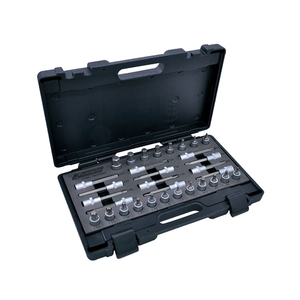 Set of 32 Kravm socket inserts, 1/2" <b>drive</b>, in a case - Product Image 1