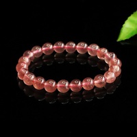 Bracelet en cristal naturel Aiyu en gros - Améthyste, Citrine, Phosphatine verte, perles rondes, bracelet simple S2040712