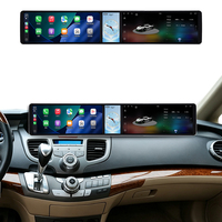 Автомагнитола MOOKAKA 12.3" + 4.99" + 12.3" для Honda Odyssey 2005-2010 с Android, GPS-навигацией, беспроводным CarPlay и интерактивным экраном