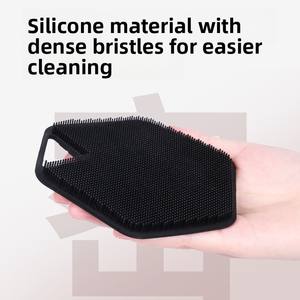 Cepillo de Baño para Mascotas de Plástico, Herramienta de Masaje y Belleza para Perros y Gatos - Product Image 2