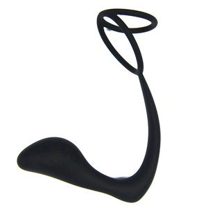 남성용 무료 샘플 섹스토이 전립선 마사지기 듀얼 콕링 버트 플러그 항문 섹스 도구 - Product Image 5