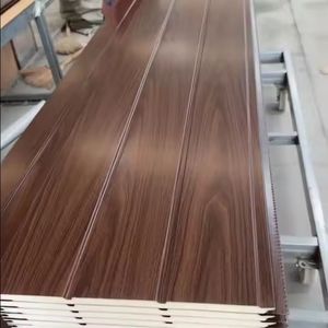 Schaumstoff platte PUuv Marmorplatte Dach Kühlraum Aluminium platte Teel Polyurethan Icf Block Sandwich platte - Product Image 1