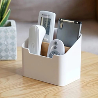 Organisateur de télécommandes, support pour télécommande de télévision, boîte de rangement multifonctionnelle pour table, bureau, chambre à coucher, salon