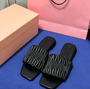 Sandales femme en cuir véritable à bout ouvert, plateforme, décorées d'un nœud, confortables, rehaussantes, style pieds nus, tendance mode hiver-été - Product Image 1