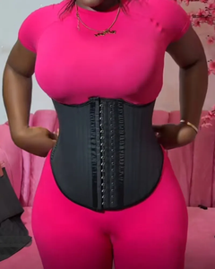 Corset amincissant en latex confortable <span class=keywords><strong>pour</strong></span> femme avec 25 baleines en acier - Product Image 2