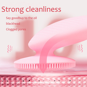 Wholesale Hand Held Electric Facial Cleansing Brush High Frequency <b>Vibration</b> Deep Cleaning Exfoliation Pore Shrinking Nose Face - Product Image 6