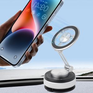Soporte Magnético para Teléfono de Coche Schitec, Aleación de Zinc, ABS, Ventosa, Soporte para Smartphone para Escritorio y Coche - Product Image 2